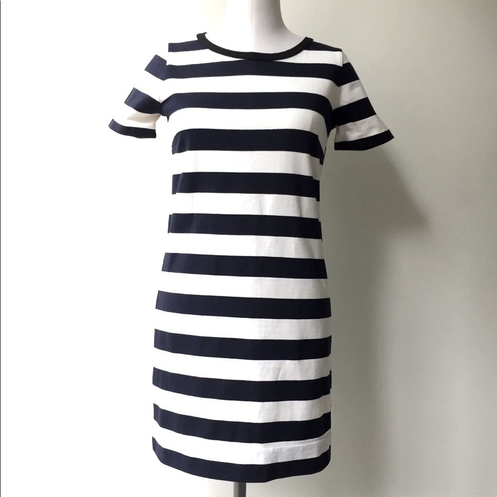 J.Crew Striped T-Shirt Dress